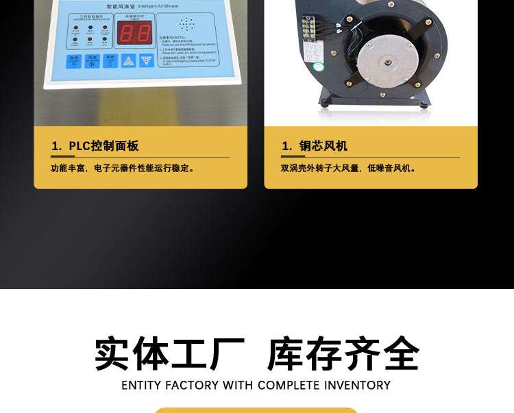 平移门风淋室